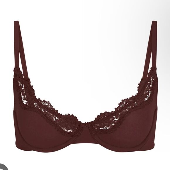 NWT SKIMS fits everybody lace underwire bra - Picture 4 of 5